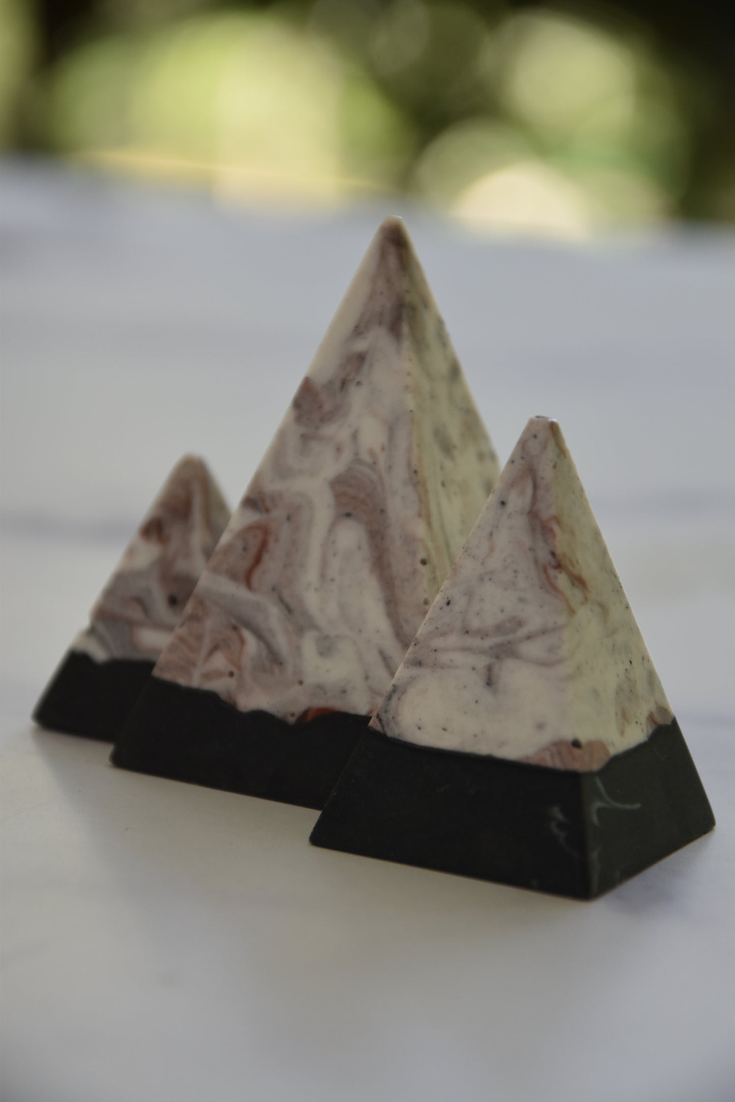 Pyramid Ring Holder